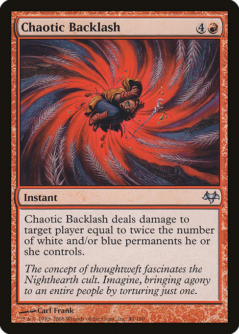 EVE: Chaotic Backlash (Foil)