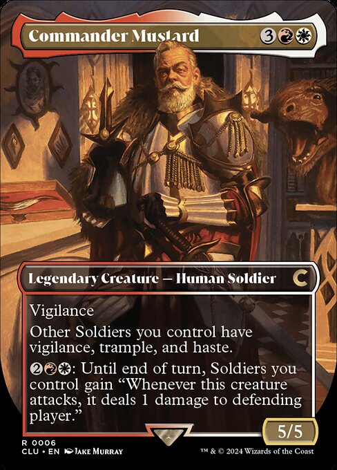 CLU: Commander Mustard (Borderless)