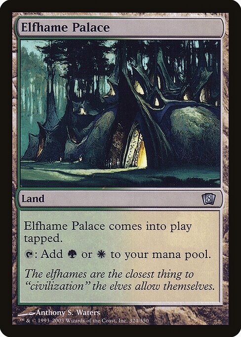 8ED: Elfhame Palace (Foil)