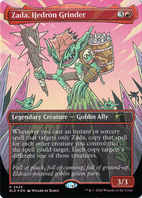 SLD: Zada, Hedron Grinder (Display Commander) - Thick Stock (Foil)