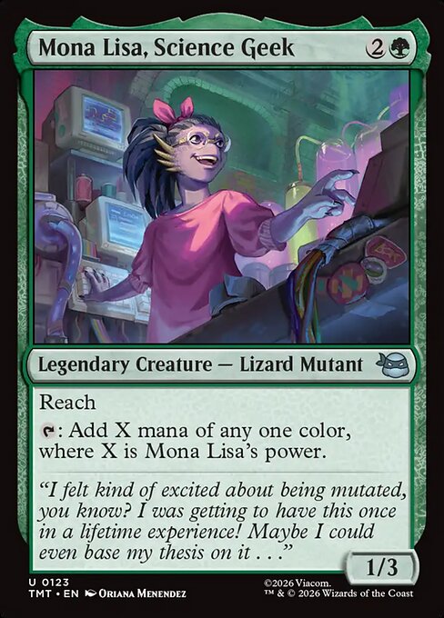 TMT: Mona Lisa, Science Geek (Foil)