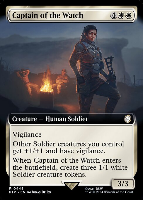 PIP: Captain of the Watch (Extended Art) (Foil)
