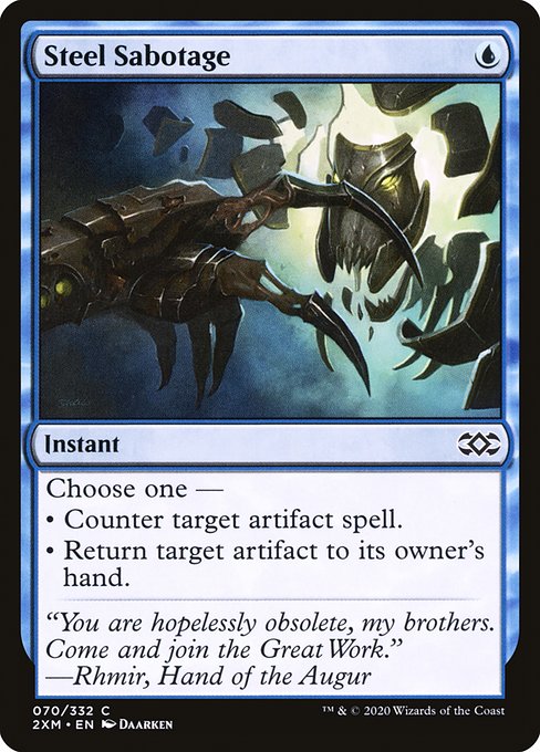 2XM: Steel Sabotage (Foil)