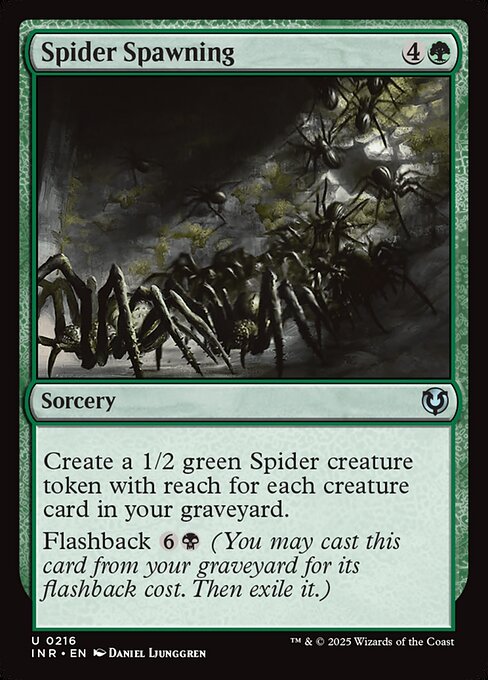INR: Spider Spawning (Foil)