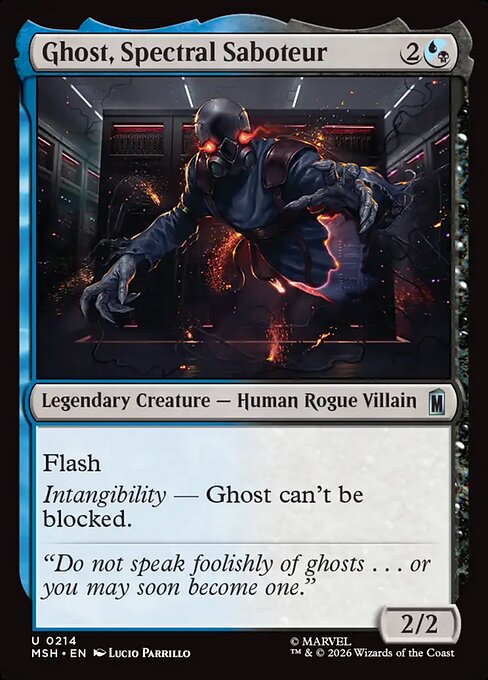 MSH: Ghost, Spectral Saboteur