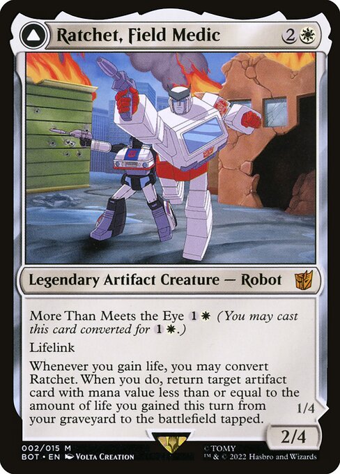 BOT: Ratchet, Field Medic