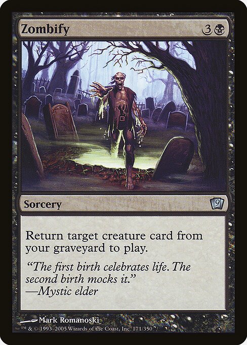 9ED: Zombify (Foil)