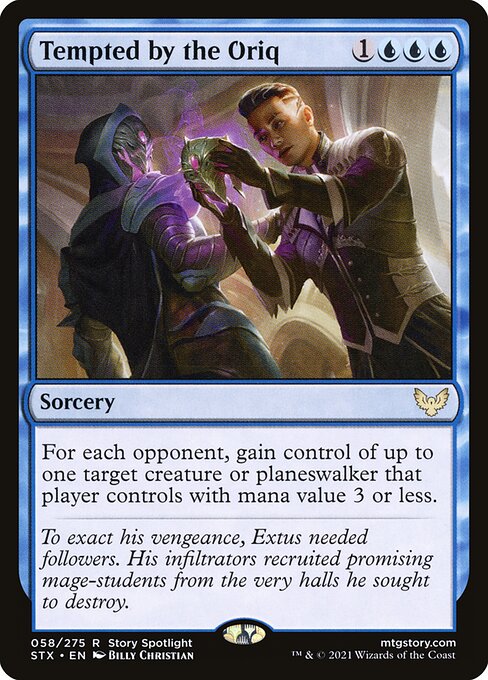 STX: Tempted by the Oriq (Foil)