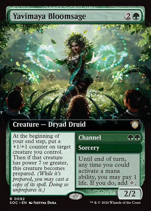 SOC: Yavimaya Bloomsage (Extended Art)