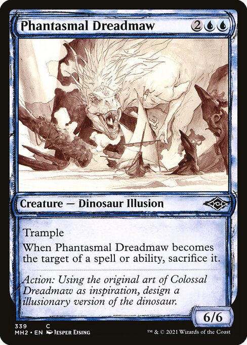 MH2: Phantasmal Dreadmaw (Showcase) (Foil)