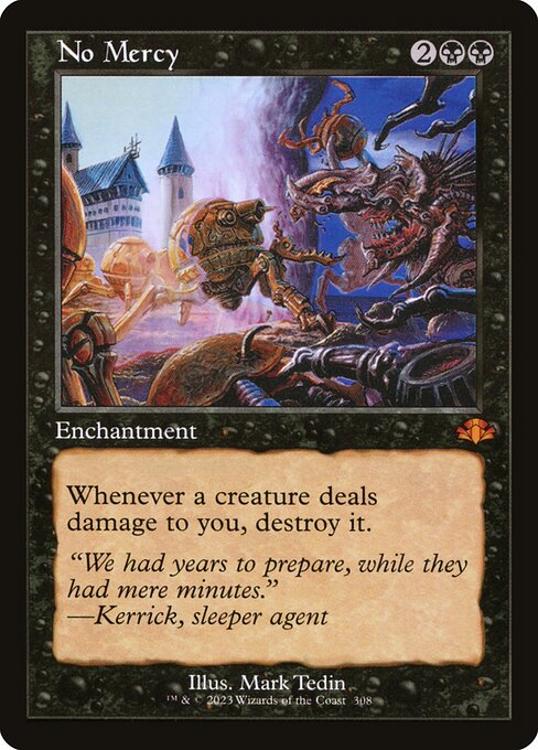 DMR: No Mercy (Retro Frame) (Foil)