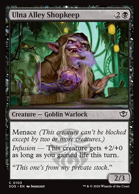 SOS: Ulna Alley Shopkeep (Foil)