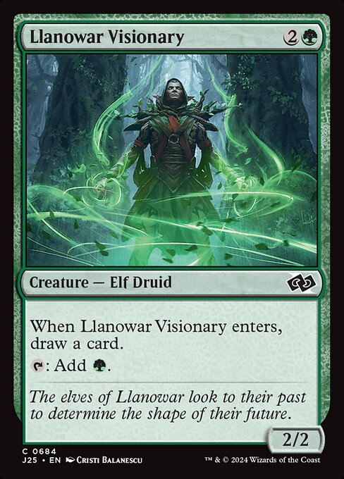 J25: Llanowar Visionary