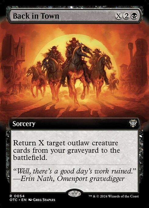 OTC: Back in Town (Extended Art)