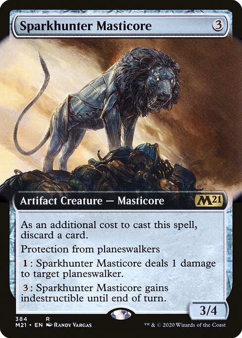 M21: Sparkhunter Masticore (Extended Art)