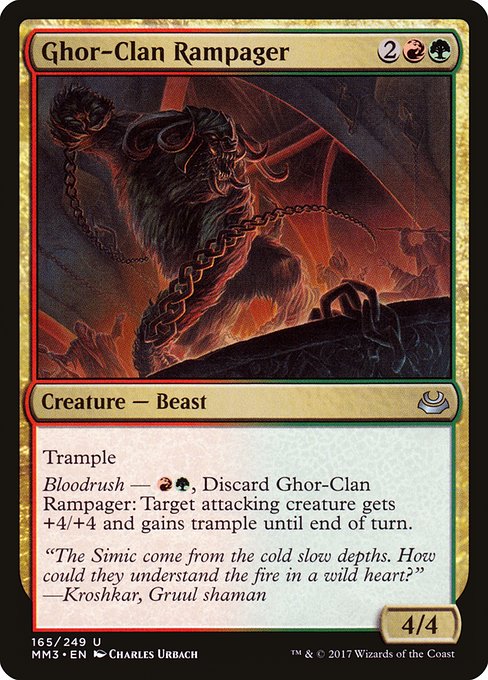 MM3: Ghor-Clan Rampager (Foil)