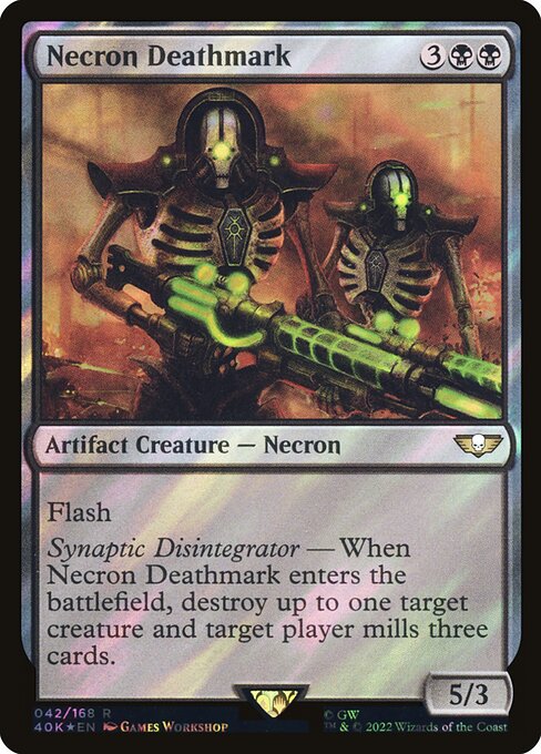 40K: Necron Deathmark (Surge Foil)