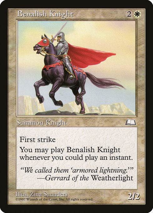 WTH: Benalish Knight