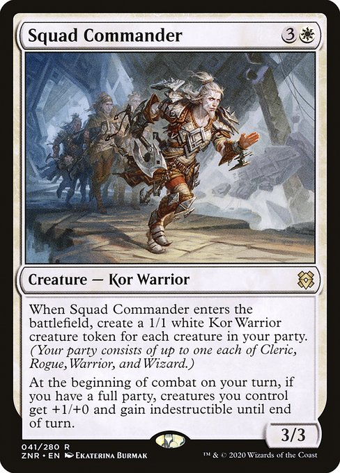 ZNR: Squad Commander (Foil)