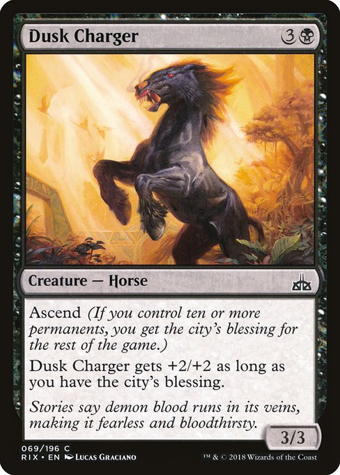 RIX: Dusk Charger