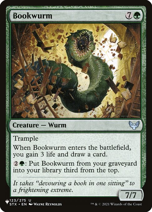 PLST: Bookwurm