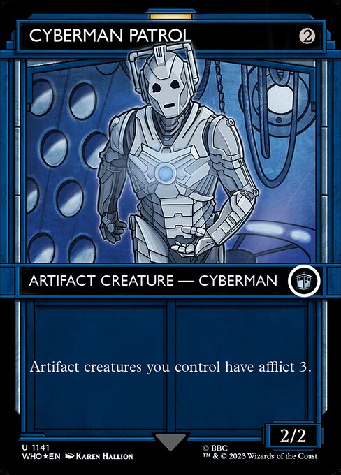 WHO: Cyberman Patrol (Showcase) (Surge Foil)