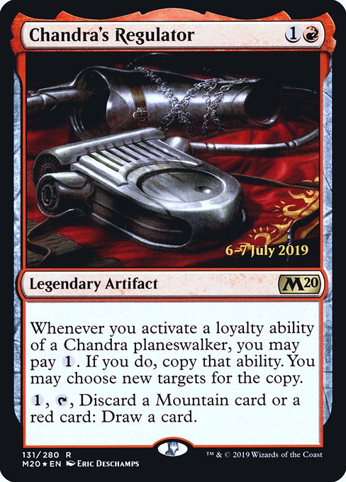 PM20: Chandra's Regulator (Foil)
