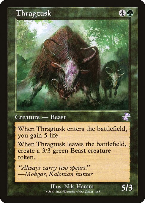 TSR: Thragtusk (Foil)