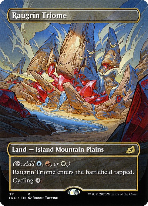 IKO: Raugrin Triome (Showcase) (Foil)
