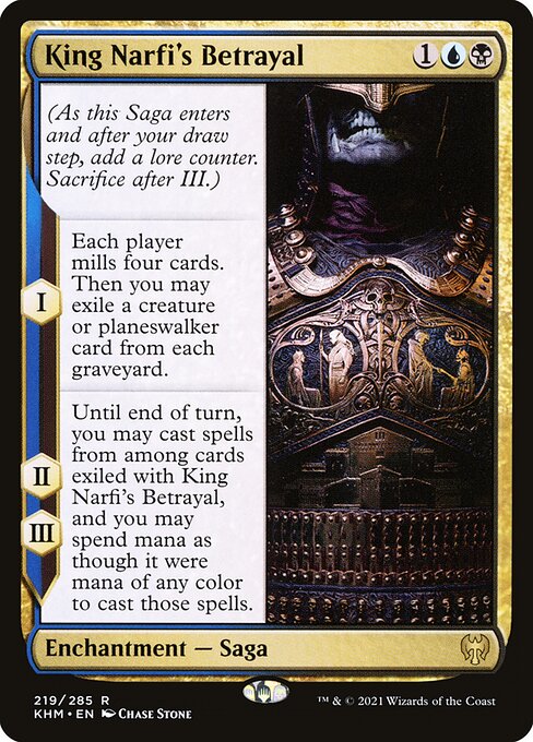 KHM: King Narfi's Betrayal (Foil)