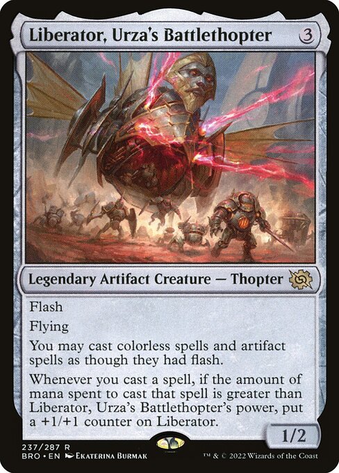 BRO: Liberator, Urza's Battlethopter