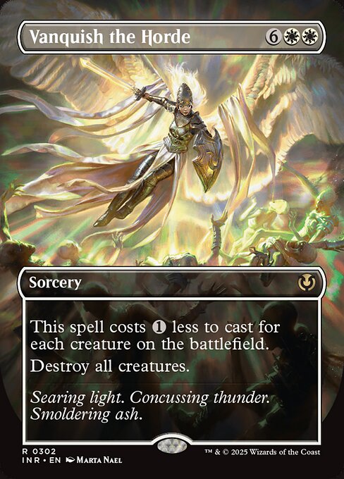 INR: Vanquish the Horde (Borderless) (Foil)