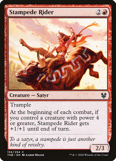 THB: Stampede Rider (Foil)