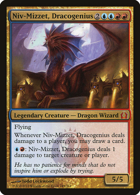 RTR: Niv-Mizzet, Dracogenius (Foil)