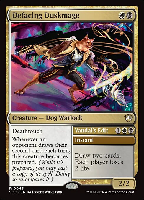 SOC: Defacing Duskmage