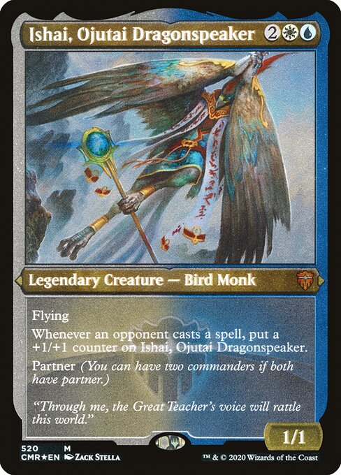 CMR: Ishai, Ojutai Dragonspeaker (Foil Etched)