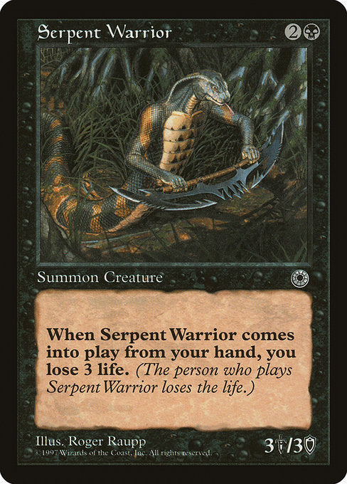 POR: Serpent Warrior