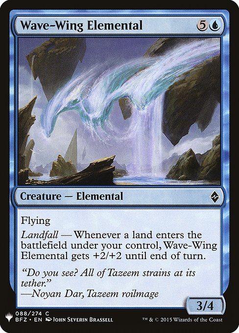 PLST: Wave-Wing Elemental