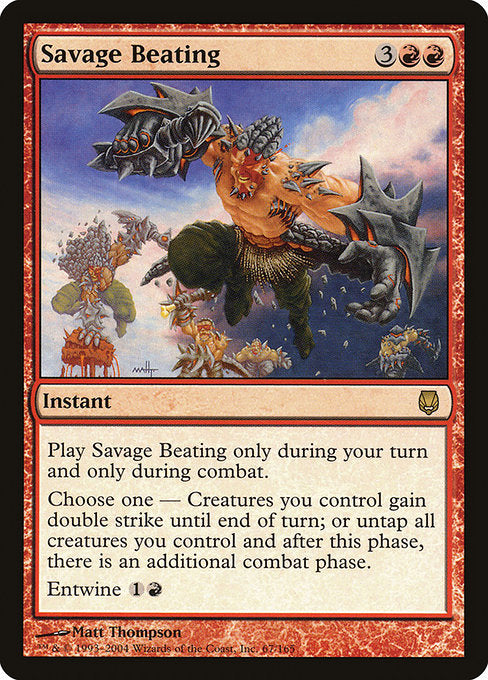 DST: Savage Beating (Foil)