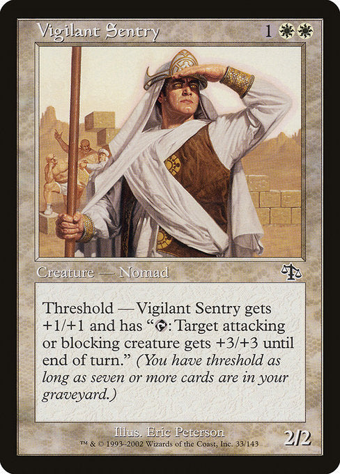 JUD: Vigilant Sentry (Foil)