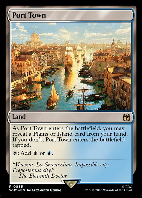 WHO: Port Town (Surge Foil)