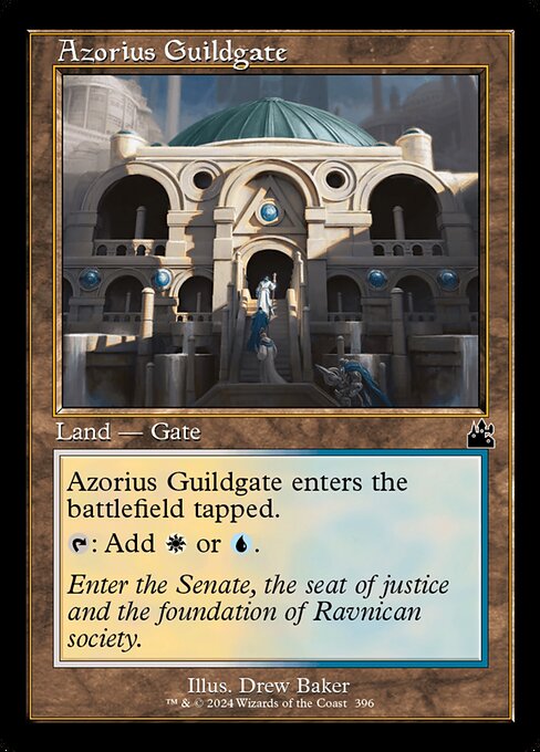 RVR: Azorius Guildgate (Retro Frame)