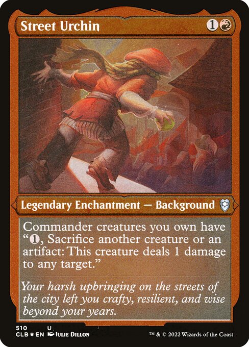 CLB: Street Urchin (Foil Etched)