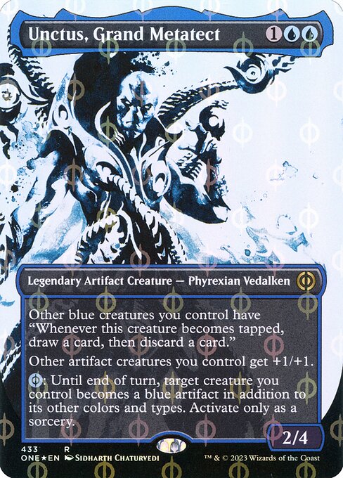 ONE: Unctus, Grand Metatect (Showcase) (Step-and-Compleat Foil)
