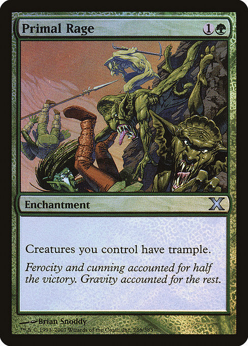 10E: Primal Rage (Foil)