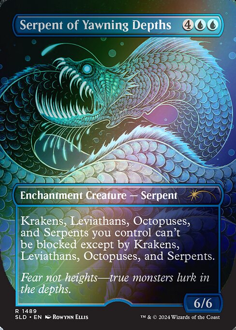 SLD: Serpent of Yawning Depths (Rainbow Foil)