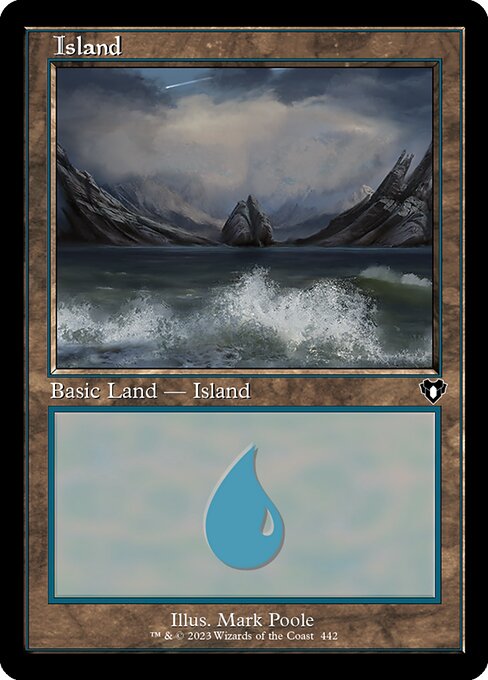 CMM: Island (442) (Retro Frame) (Foil)