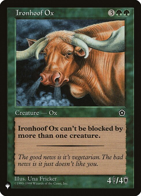 PLST: Ironhoof Ox