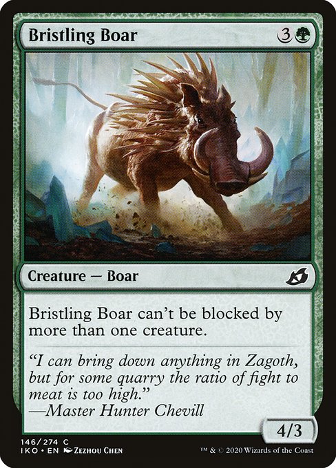 IKO: Bristling Boar (Foil)