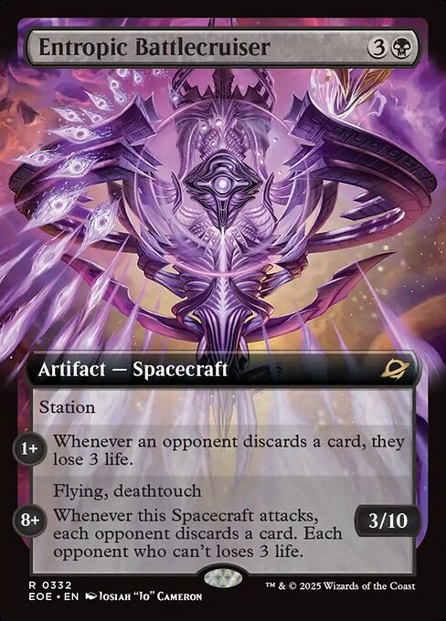 EOE: Entropic Battlecruiser (Extended Art) (Foil)